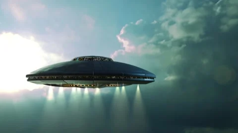 Alien UFO saucer | Stock Video | Pond5