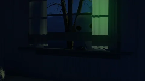 Alien Visitation Stock Footage 125289240