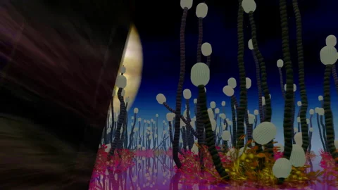 Alien World Stock Footage 310015105