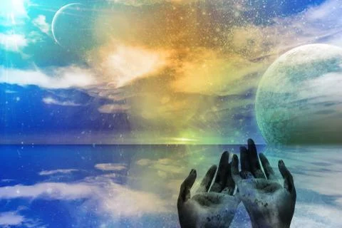 Alien world Stock Illustration