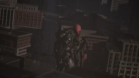 Aliens came to save humans from the evil of Ai Stock Footage 288569894
