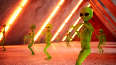 Funny Dance Move by Alien on Make a GIF