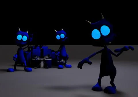 Aliens Stock-Illustration