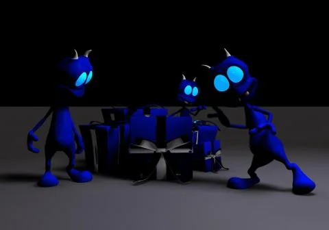 Aliens Stock-Illustration