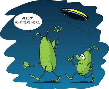 Aliens Stock Illustration