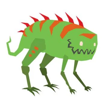 Aliens monster vector illustration 스톡 일러스트