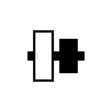 Align icon vector Stock Illustration