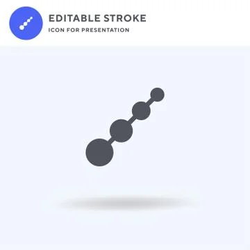 Aligned icon vector, filled flat sign, solid pictogram isolated on white, logo Stock Illustration