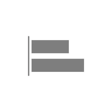 Alignment button icon Stock Illustration