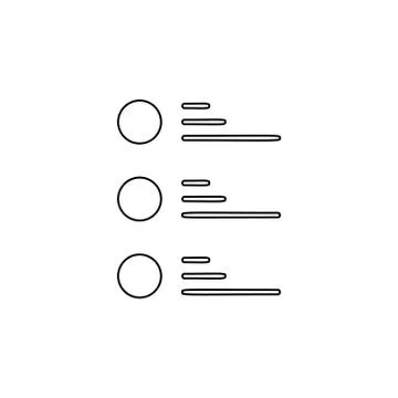 Alignment, editorial, text icon. Simple thin line, outline vector of Text edi Stock Illustration