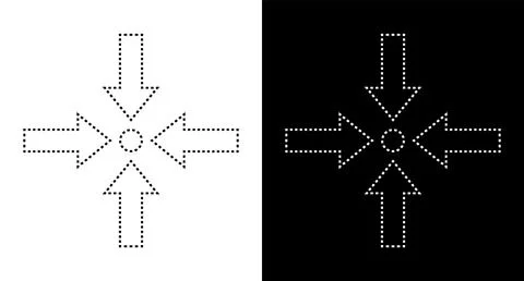 Alignment icon for web, ui, mobile apps. Alignment sign symbol. Stock Illustration