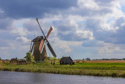 Alignment of Unesco windmills Photos