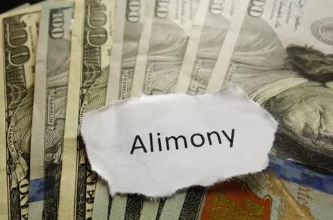 Alimony note Stock Photos