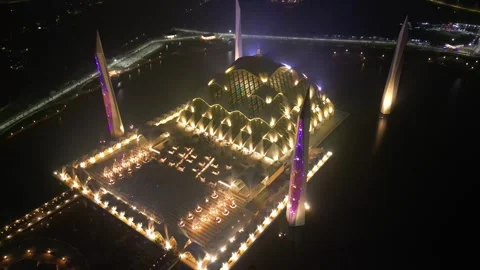 Aljaber Mosque Stock Footage 249715009