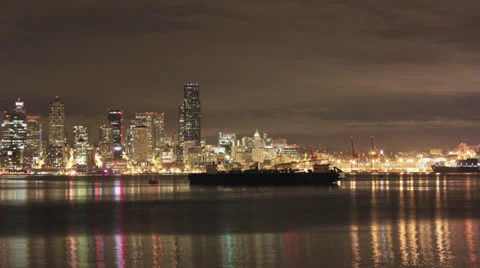 Alki Beach Video stock 24653028