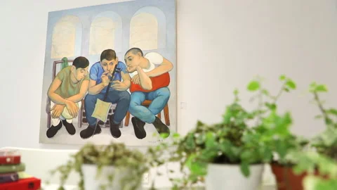 All about art Stock Footage 146583896