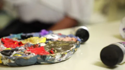 All about art Stock Footage 146585578