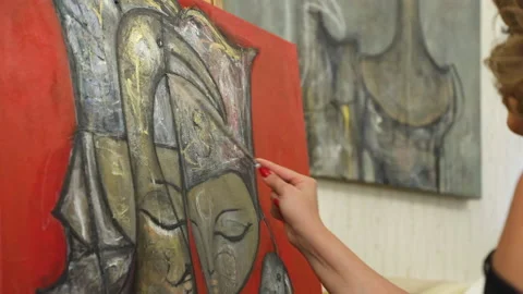 All about art Stock Footage 146585702