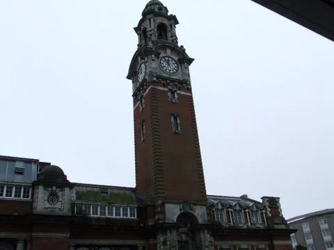 All Along the Clock Tower Stock Photos
