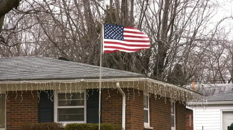 All American Home Stock Footage 71373