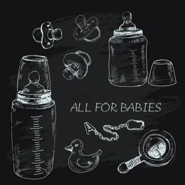All for babies Stock Illustration