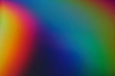 All the colors of the rainbow spectrum Stock Illustration