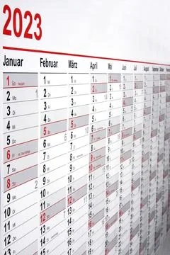All dates at a glance Stock Illustration