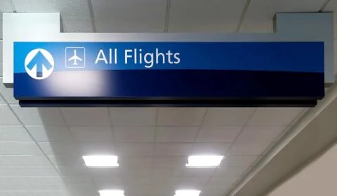All flights Fotos de archivo