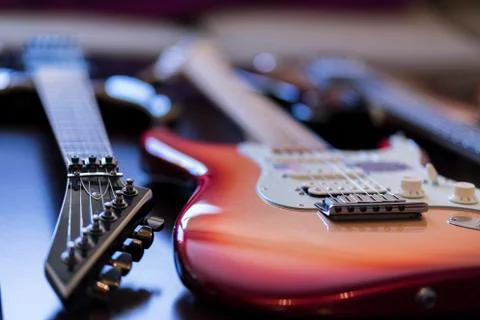 All the Guitars Stock Photos