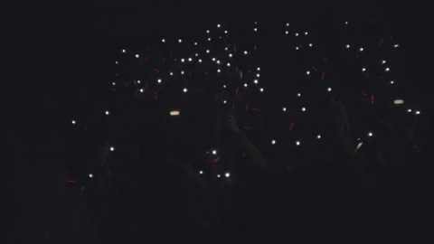 All hands up for the show 스톡 동영상 137644069