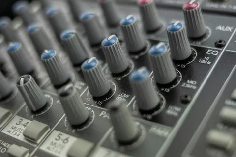 All inputs are connected and equalized Stock Photos