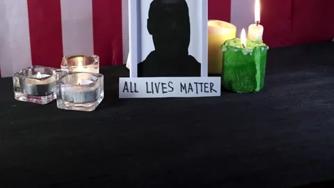 All lives matter Stock Footage 134425297