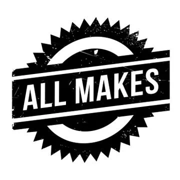 All Makes rubber stamp Stock Illustration