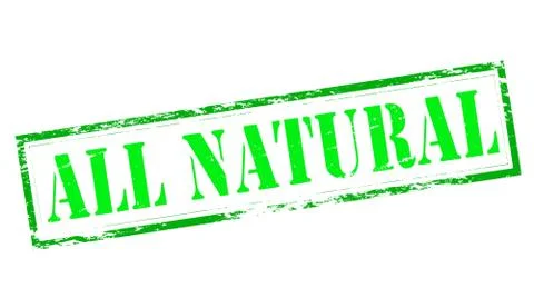 All natural Stock Illustration