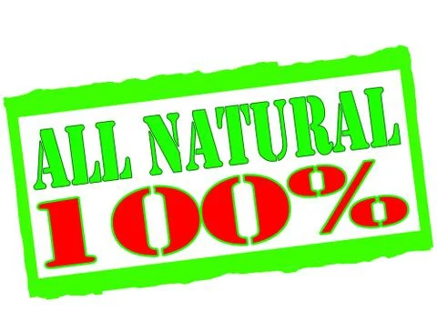 All natural Stock Illustration