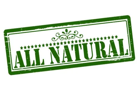 All natural Stock Illustration