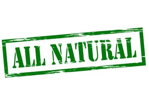 All natural Illustrazione stock