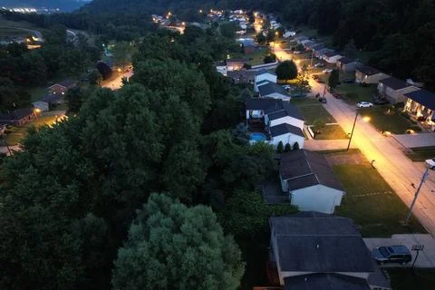All is quiet tonight Foto stock