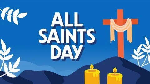 All Saints Day 스톡 동영상 306993543