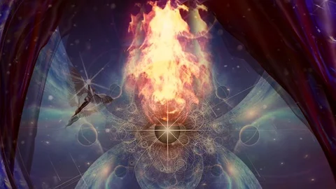 All seeing eye Stock Footage 129971838