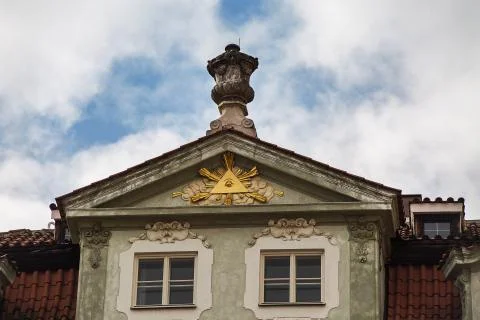 All Seeing Eye . Stock Photos