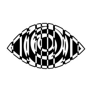 All Seeing Eye. Providence magic symbol in boho style. Astrology, occult and Stock Illustration