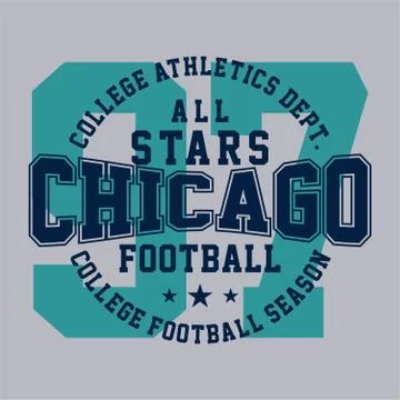 All star chicago Stock Illustration