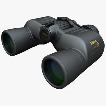 All Terrain Binoculars Nikon 7238 3D Model