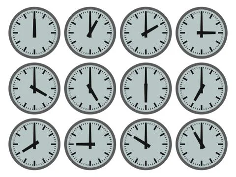 All The Time In The World Stock Illustration