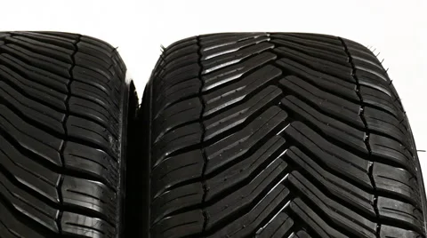 All year tyre (for winter and summer season) Video stock 68290892
