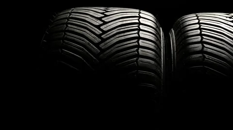 All year tyre (for winter and summer season) Video stock 68294561