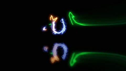 Allah in Saber Effect Stock Footage 149945937