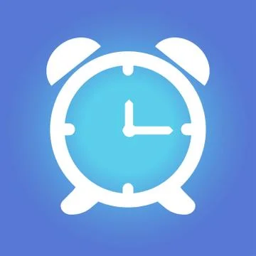 Allarm clock vector Illustrazione stock