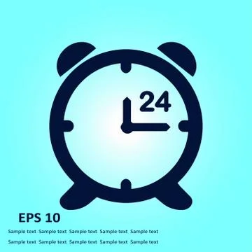 Allarm clock vector. Stock Illustration